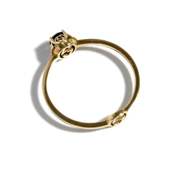 GUCCI Interlocking G Ring K18 Size 7.25 #55 - Picture 6 of 10